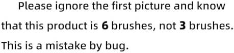 Hartborsten Ecken Reinigungsbürste Schwarz - Effektive Fugenbürste für Bad & Fliesen, 3 Stück zur gründlichen Reinigung