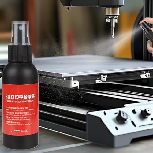 3D Drucker Kleber - 100ml Haftspray für starke Bett-Nivellierung, ideal für Bastelprojekte & Wartung