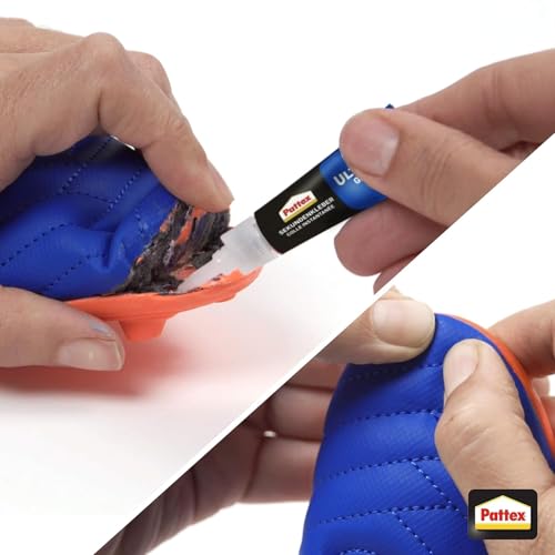 Pattex Sekundenkleber Ultra Gel – Extra starker, flexibler Superkleber für Gummi, Leder & Holz, 10g
