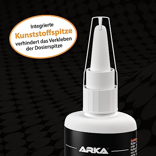 KRAFTPROTZ Sekundenkleber extra stark 3x50g | Anti-Austrocknungs-Spitze | Universell für Kunststoff, Holz, Metall & mehr