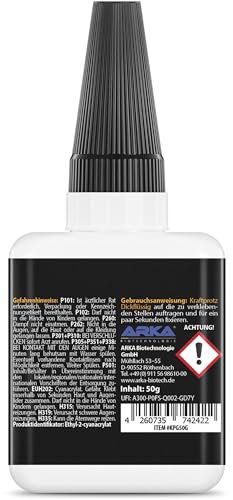 KRAFTPROTZ Sekundenkleber extra stark 3x50g | Anti-Austrocknungs-Spitze | Universell für Kunststoff, Holz, Metall & mehr