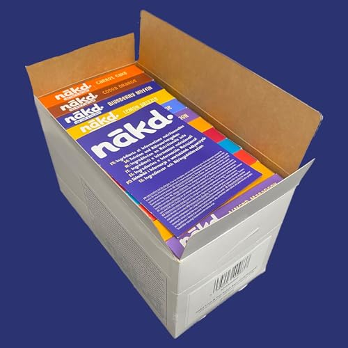 Nakd Riegel - Gesunde Frucht- und Nuss-Snacks für Erwachsene & Kinder, vegan, glutenfrei, ideal für Frühstück (24 Stück)