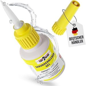 Schnelle Fixierung mit Sekundenkleber Gel für Keramik & Porzellan – XXL 50 g, spülmaschinenfest & hitzebeständig!