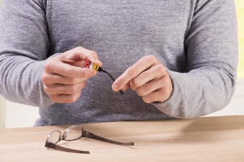 UHU Sekundenkleber extra stark | 3x1g Tuben im Set mit Aufbewahrungsbox | Ideal für Kunststoff, Metall, Holz & Keramik