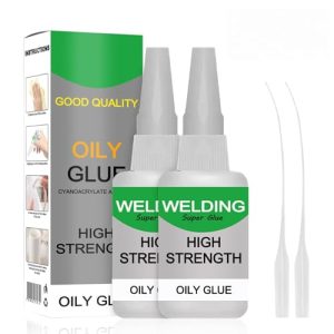 Extra Starker Sekundenkleber 50g – Universalkleber für Kunststoff, Metall, Keramik, Leder – Wasserdicht & Hochfest für a