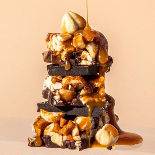 Share Bio Nussriegel Schoko & Meersalz – Veganer Snack für unterwegs – Mandeln und Haselnüsse ohne Palmöl