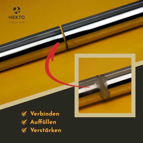 Hekto Industrial 2x 30g Sekundenkleber | extrem stark & hitzebeständig für Werkstatt & Technik