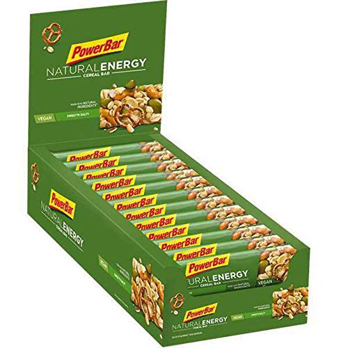 Powerbar - Natürlicher Energieriegel - Erdbeere Cranberry - 18x40g - Vegane Kohlenhydrate mit Magnesium - Palmölfrei für