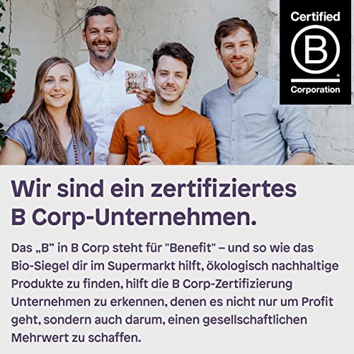 Share Bio Nussriegel Schoko & Meersalz – Veganer Snack für unterwegs – Mandeln und Haselnüsse ohne Palmöl