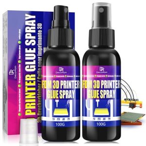 3D Drucker Kleber - 200ml Transparenter Sprühkleber für Optimale Haftung auf Druckbett, Geeignet für PLA, ABS, PETG, TPU