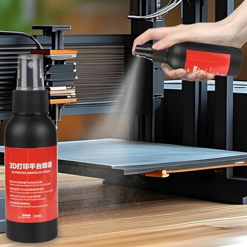 3D Drucker Kleber - 100ml Haftspray für starke Bett-Nivellierung, ideal für Bastelprojekte & Wartung