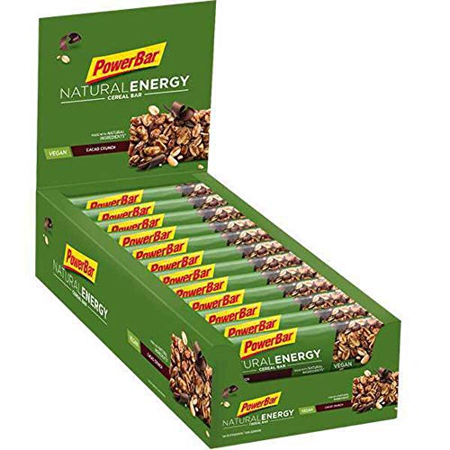 Powerbar - Natürlicher Energieriegel - Erdbeere Cranberry - 18x40g - Vegane Kohlenhydrate mit Magnesium - Palmölfrei für