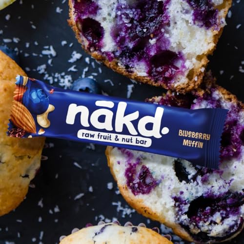 Nakd Riegel - Gesunde Frucht- und Nuss-Snacks für Erwachsene & Kinder, vegan, glutenfrei, ideal für Frühstück (24 Stück)