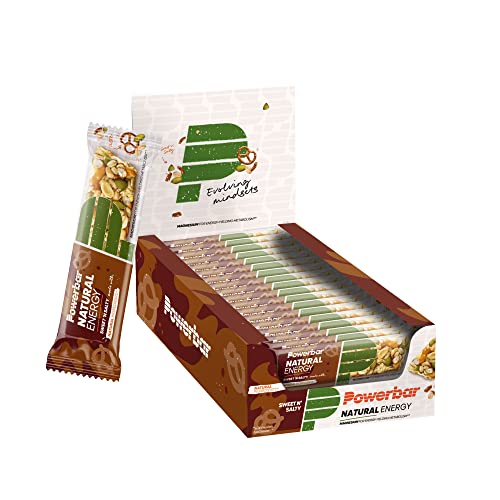 Powerbar - Natürlicher Energieriegel - Erdbeere Cranberry - 18x40g - Vegane Kohlenhydrate mit Magnesium - Palmölfrei für