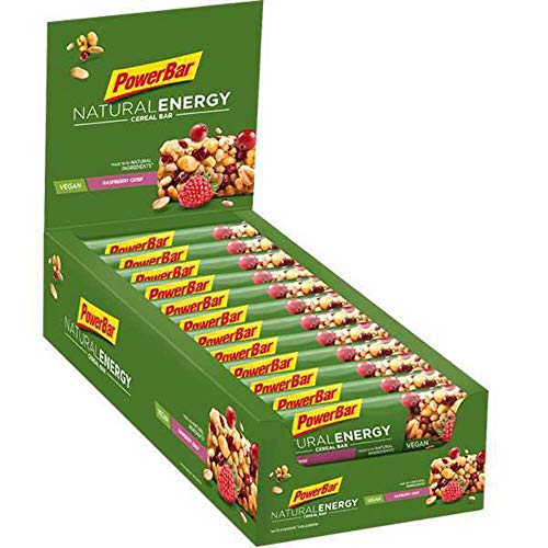 Powerbar - Natürlicher Energieriegel - Erdbeere Cranberry - 18x40g - Vegane Kohlenhydrate mit Magnesium - Palmölfrei für