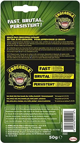 Pattex Crocodile Power Alleskleber, flexibler und starker Kleber für Metall, Holz, Kunststoff – ideal für Heimwerkerproj
