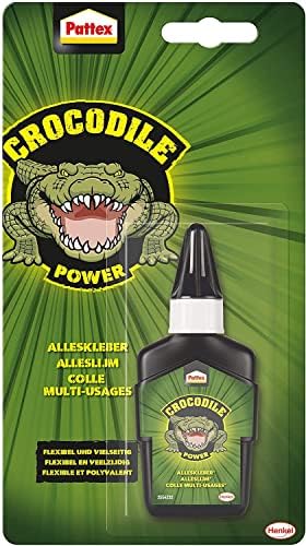 Pattex Crocodile Power Alleskleber, flexibler und starker Kleber für Metall, Holz, Kunststoff – ideal für Heimwerkerproj