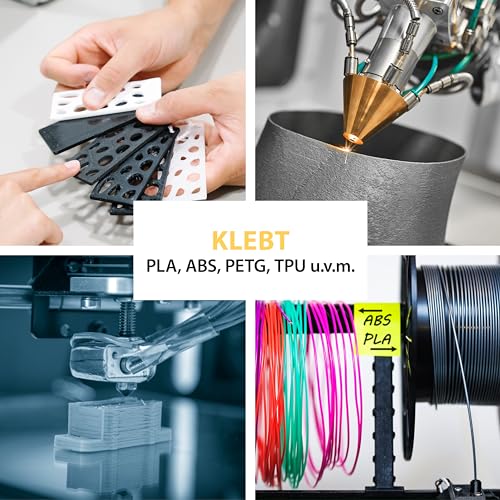 Arka 3D Druck Superkleber 2x 50g | Extra Stark & Wasserfest | Ideal für PLA, ABS, PETG & TPU